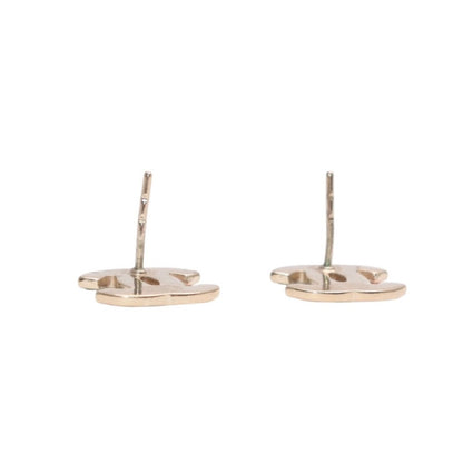 Chanel CC Logo Earrings 04 Color Stone Metal Gold Plated Multicolor — view 6