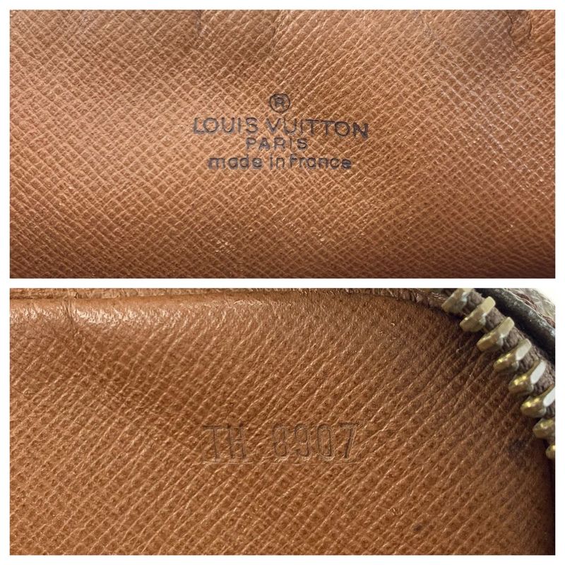 Louis Vuitton Monogram Marly Dragonne PM Brown Clutch