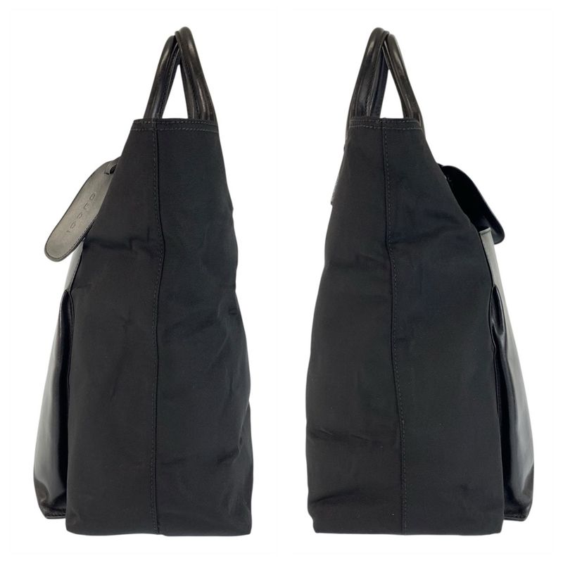 Gucci Black Nylon Leather 019 06 Tote
