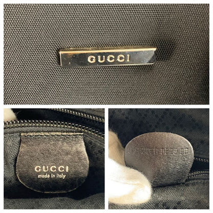 Gucci Black Nylon Leather 019 06 Tote