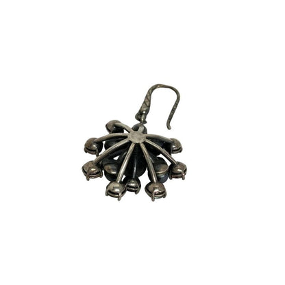 Bottega Veneta Earrings Silver Multi Flower X Multi