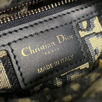 Dior Mini Bag Beige Navy Ivory Leather X X