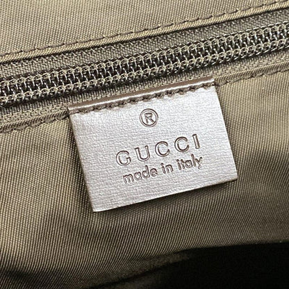 Gucci Backpack GG Plus Supreme Interlocking Dark Brown Beige Dark X