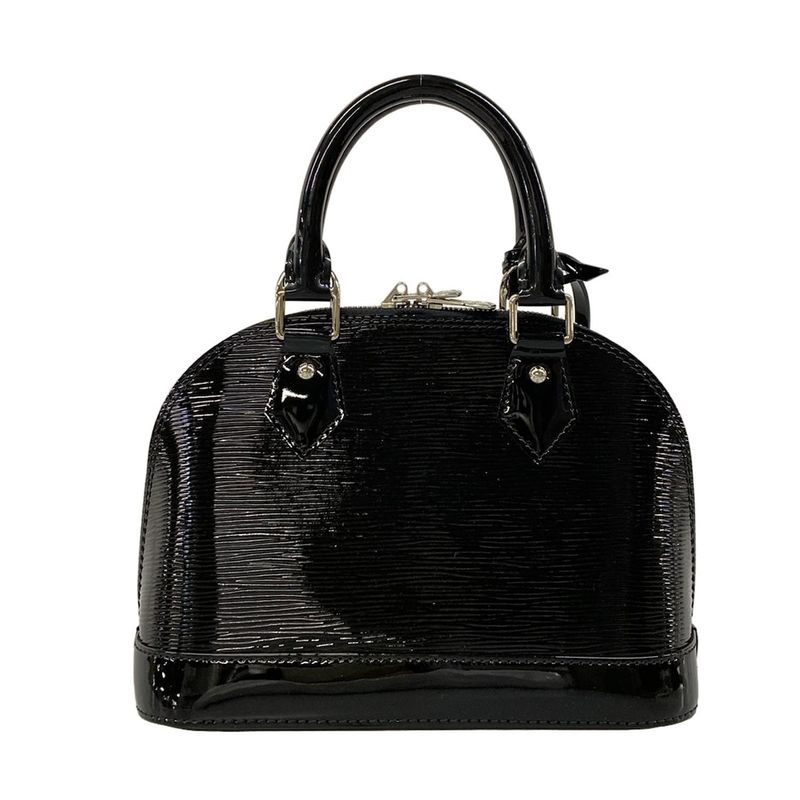 Louis Vuitton Handbag Epi Electric Alma BB Noir Black Leather