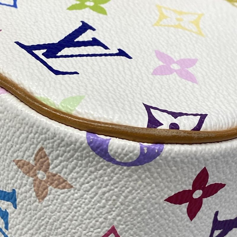 Louis Vuitton Shoulder Bag Monogram Multicolor Sologne Bron Leather