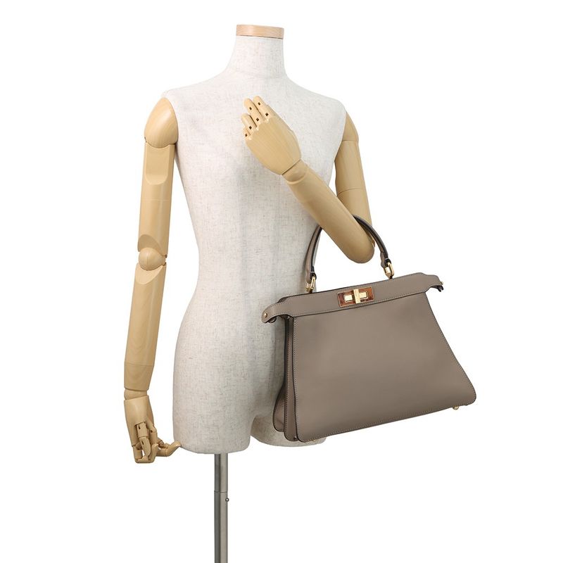Fendi Peekaboo Icy 2-Way Shoulder Bag