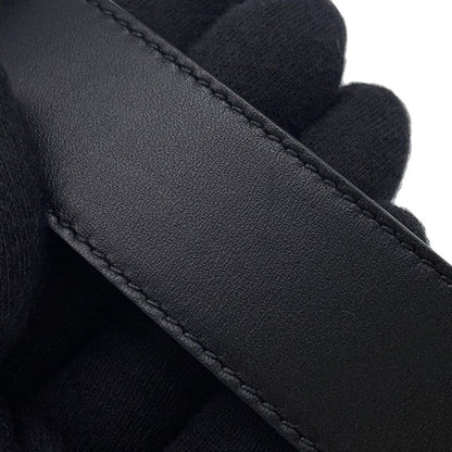 Gucci Belt Double Leather 70 Black