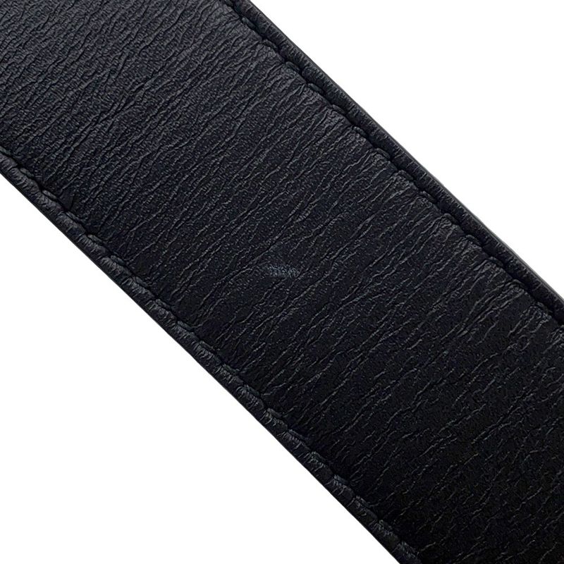 Gucci Belt Double Leather 70 Black