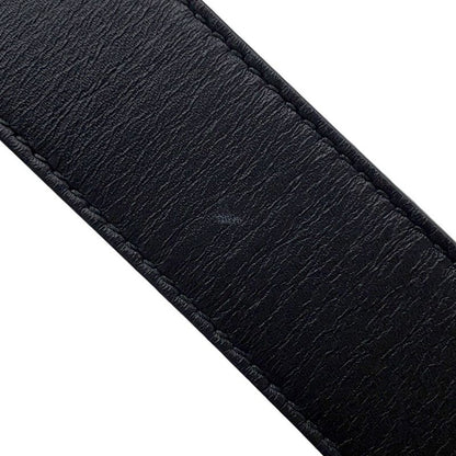Gucci Belt Double Leather 70 Black