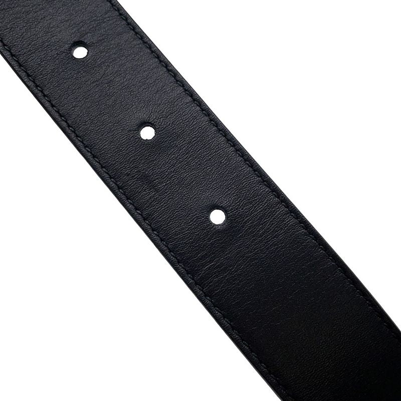 Gucci Belt Double Leather 70 Black