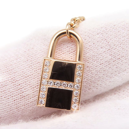 Hermes Necklace Amulet Constance Long Diamond Total 18K