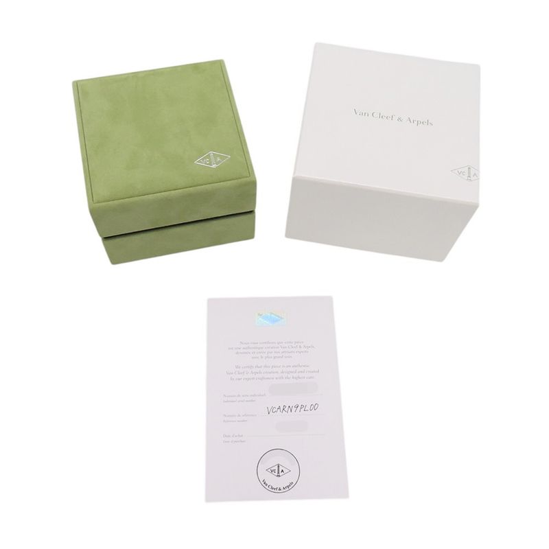 Van Cleef & Arpels Earrings Perlee Gold Pearl Hoop Small