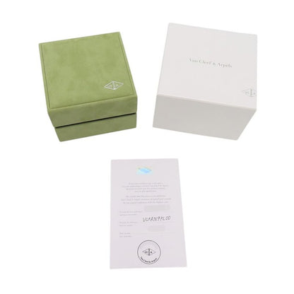Van Cleef & Arpels Earrings Perlee Gold Pearl Hoop Small