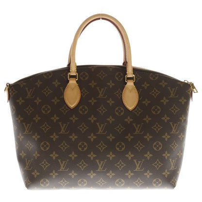 Louis Vuitton Boetie MM Monogram All Over Pattern Handbag Brown