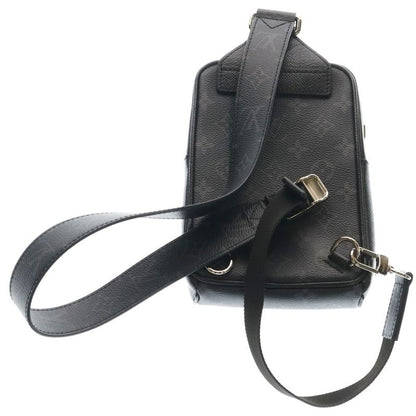 Louis Vuitton Monogram Eclipse Taigarama Outdoor Sling Bag Black Leather
