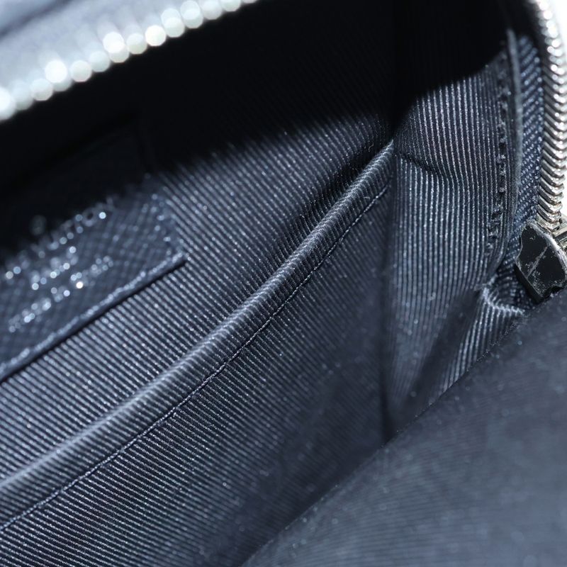 Louis Vuitton Monogram Eclipse Taigarama Outdoor Sling Bag Black Leather