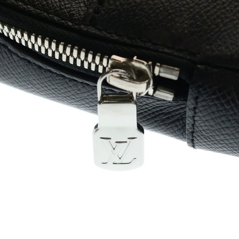 Louis Vuitton Monogram Eclipse Taigarama Outdoor Sling Bag Black Leather