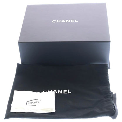 Chanel 22 Mini CC Logo Shiny Calfskin Leather Chain Shoulder Bag Black