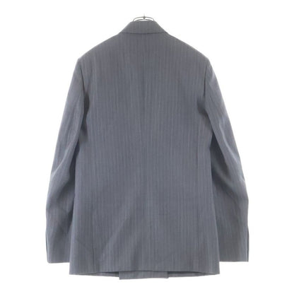 Loewe Striped Pattern Tailored Jacket Gray