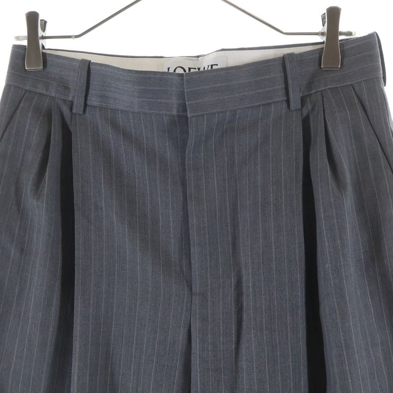 Loewe Striped Pants Gray