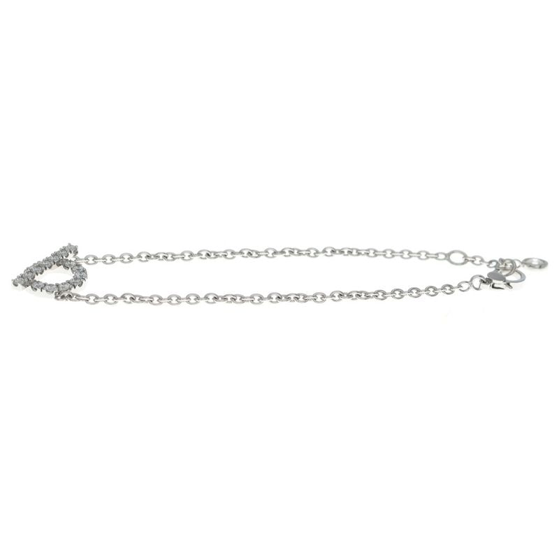 Hermes Finesse Bracelet Diamond Silver