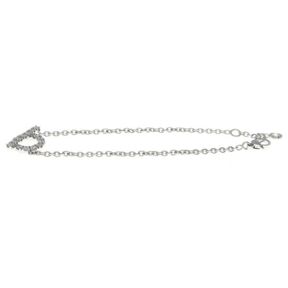 Hermes Finesse Bracelet Diamond Silver