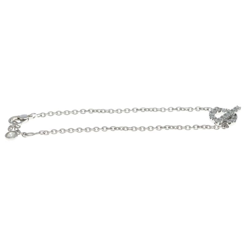 Hermes Finesse Bracelet Diamond Silver