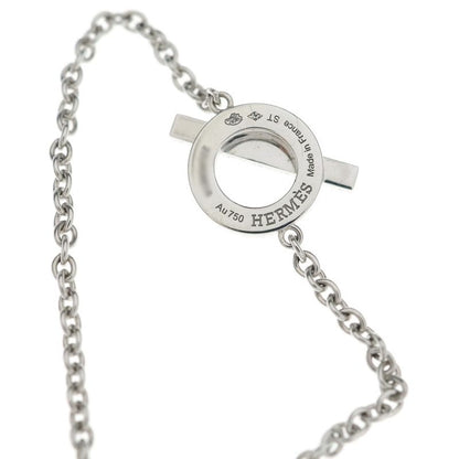 Hermes Finesse Bracelet Diamond Silver