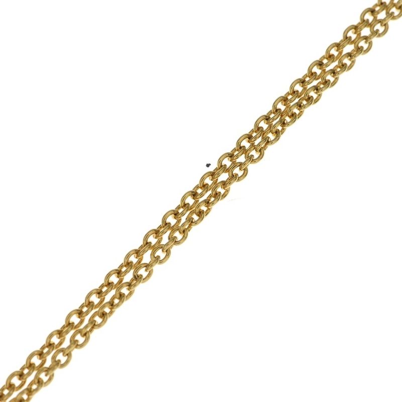 Louis Vuitton LV Iconic Necklace Pendant Chain Gold