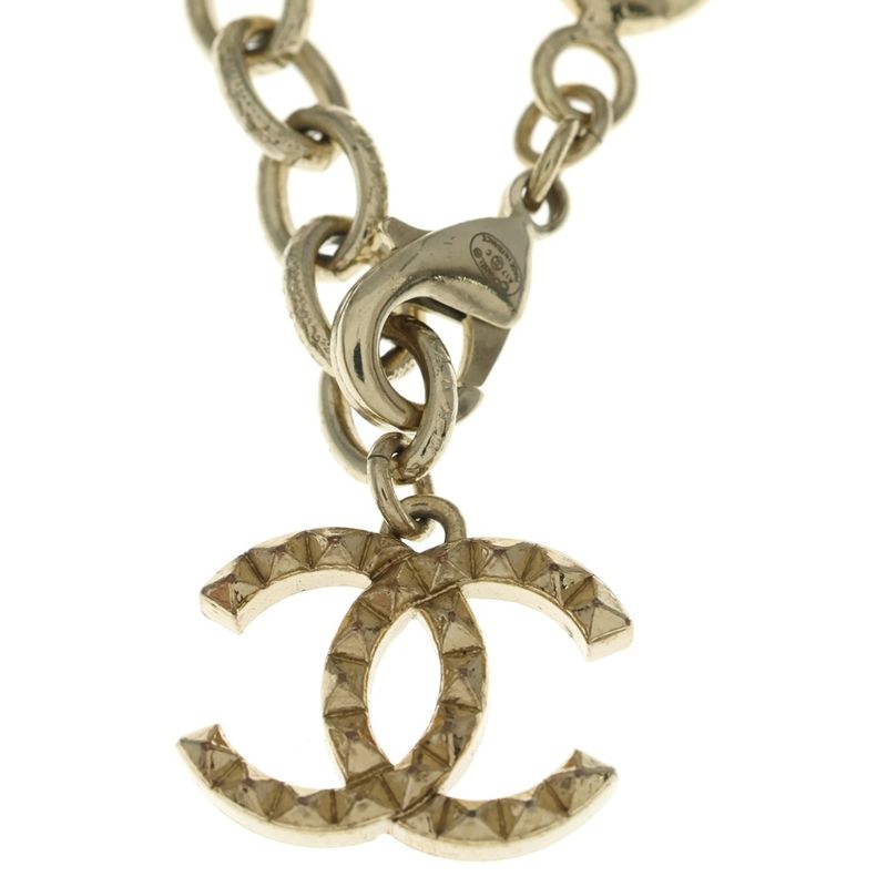 Chanel CC Logo Pharrell Collaboration Bracelet Gold