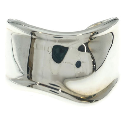 Tiffany & Co Bone Calf Bangle Bracelet Silver