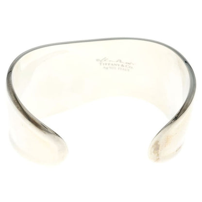 Tiffany & Co Bone Calf Bangle Bracelet Silver