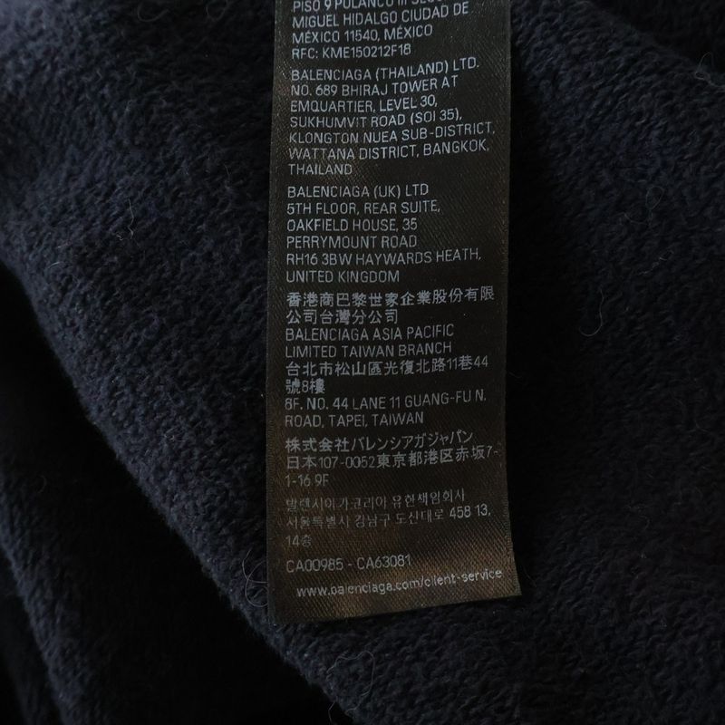 Balenciaga City of Angels Hoodie Medium Fit Midi Sweater