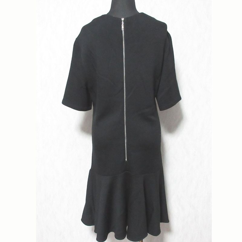 Louis Vuitton Embroidered Sequin Dress Dvw M Black