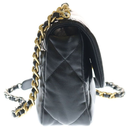 Chanel 19 Dizeneuf Quilted Shoulder Bag Black