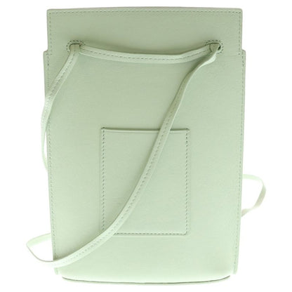 Loewe Dice Pocket Anagram Logo Shoulder Leather Gold Green