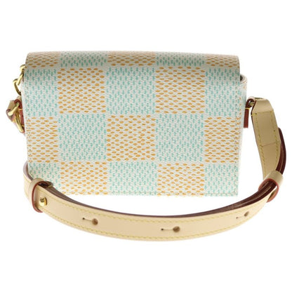 Louis Vuitton Damier Heritage Steamer Wearable Wallet Shoulder Bag Beige
