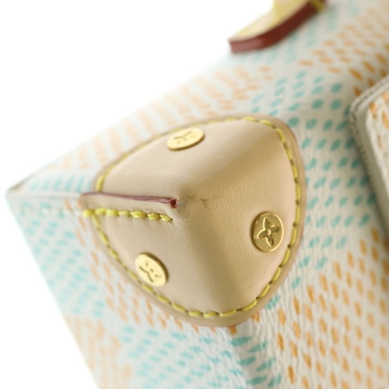 Louis Vuitton Damier Heritage Steamer Wearable Wallet Shoulder Bag Beige