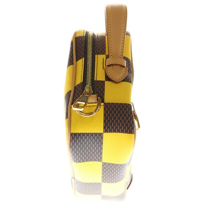 Louis Vuitton Damier Pop Chess Messenger 2-Way Shoulder Bag Brown Yellow