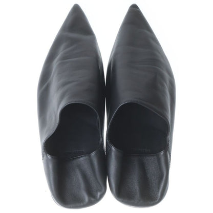Balenciaga Flat Mule Smooth Lambskin Black