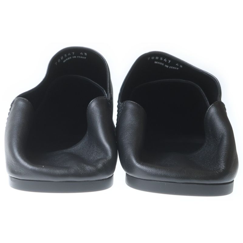 Balenciaga Flat Mule Smooth Lambskin Black