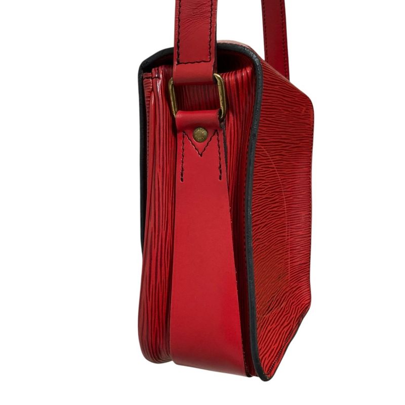 Louis Vuitton Cult Ciel MM Epi Leather Shoulder Bag Red