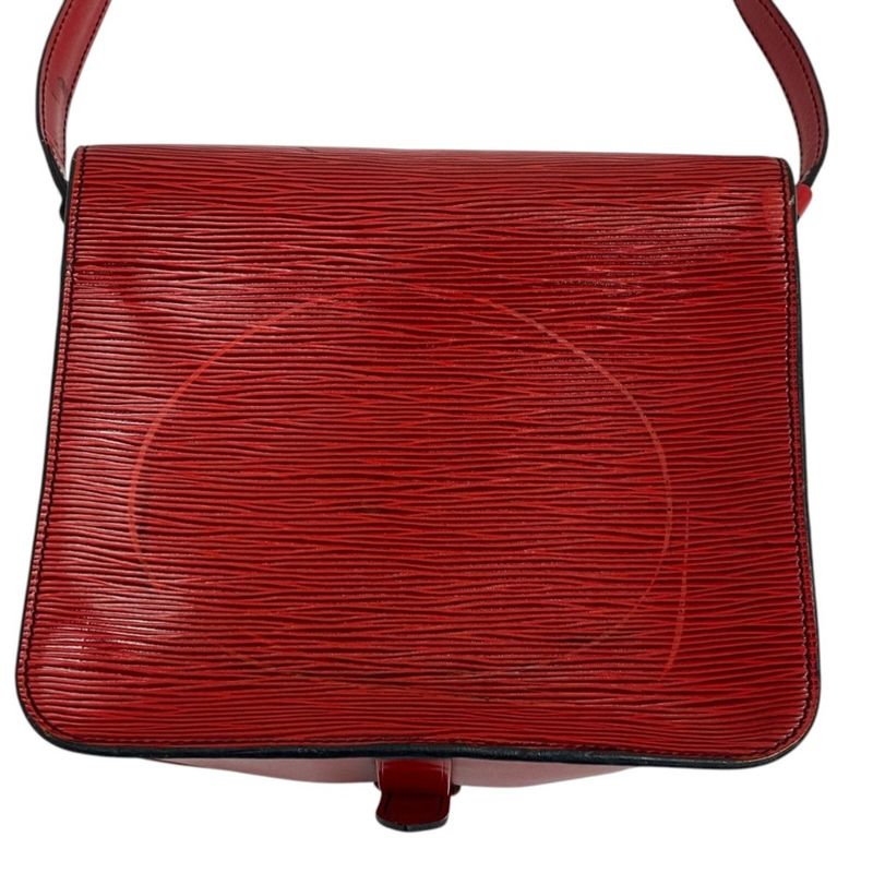Louis Vuitton Cult Ciel MM Epi Leather Shoulder Bag Red