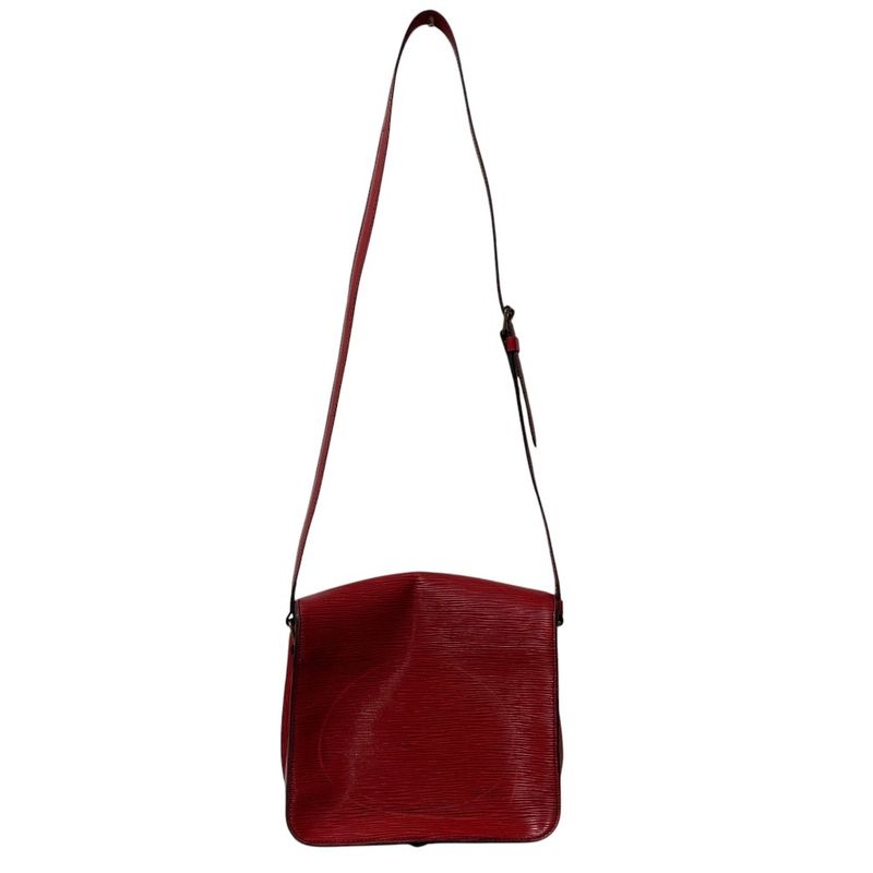 Louis Vuitton Cult Ciel MM Epi Leather Shoulder Bag Red