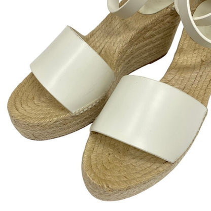 Hermes Tipoli Kelly Espadrilles Wedge Sole Sandals 39