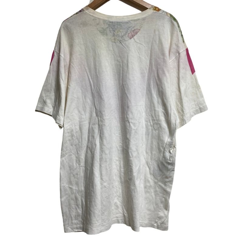 Gucci Flora Print Oversize T-Shirt XS White