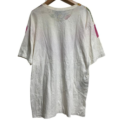 Gucci Flora Print Oversize T-Shirt XS White