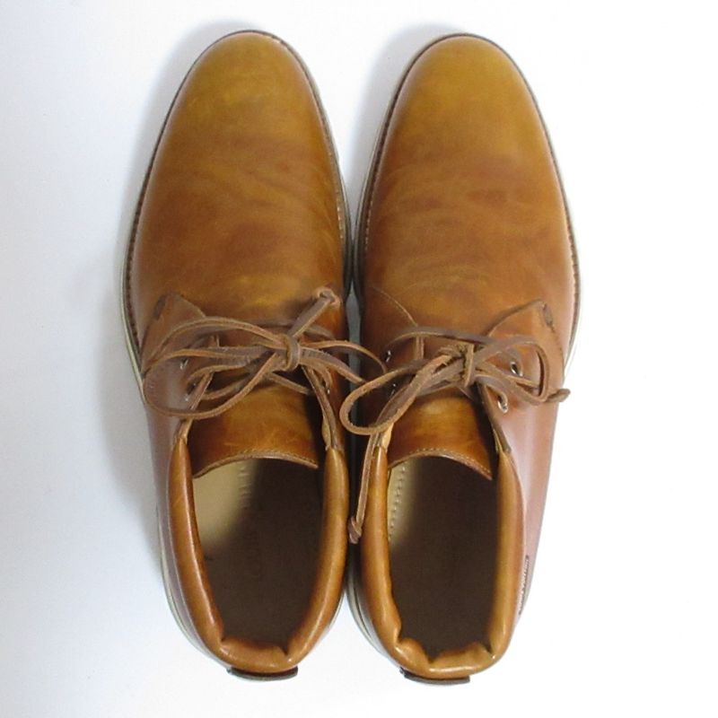 Louis Vuitton Leather Chukka Boots 10 Brown