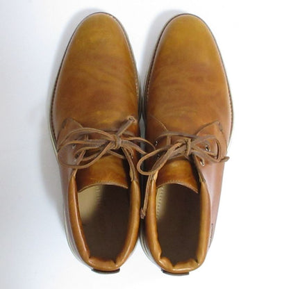 Louis Vuitton Leather Chukka Boots 10 Brown