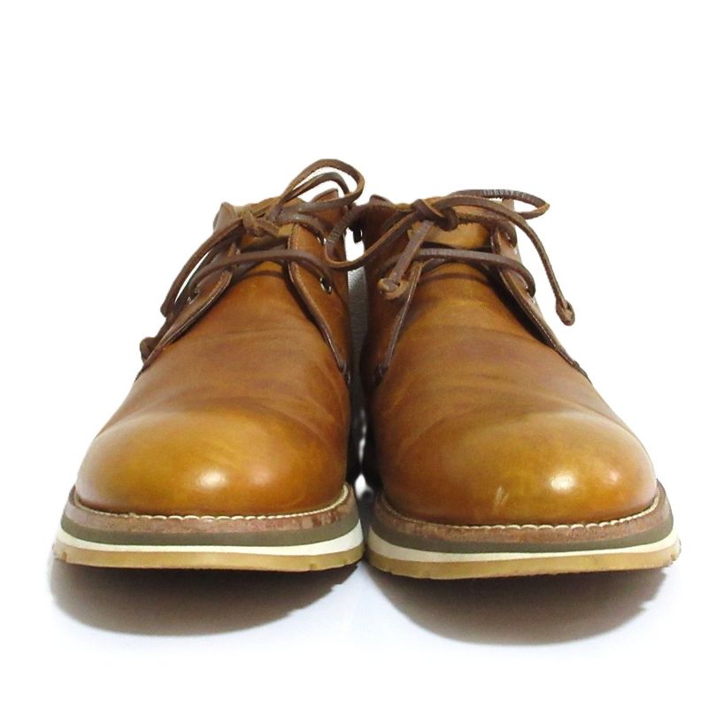 Louis Vuitton Leather Chukka Boots 10 Brown